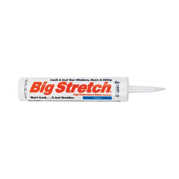 Big Stretch Sashco Clear Acrylic Caulk 10.5 oz 10006 Zoro